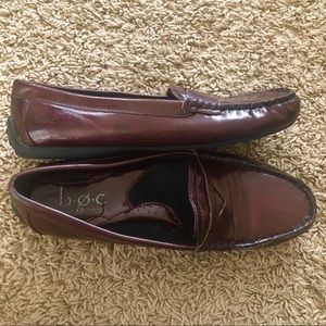 Born burgundy loafers, size 7.5